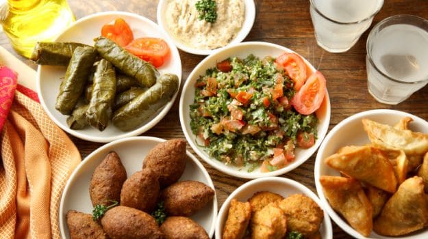 Homemade Saudi food